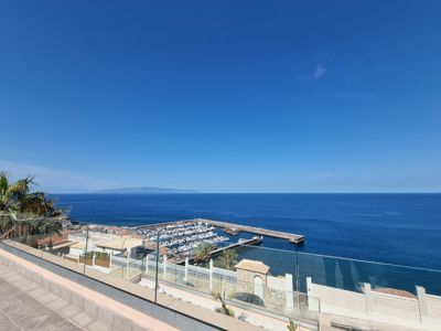 Terrace of the house in prime location in Los Gigantes, Canary Islands.