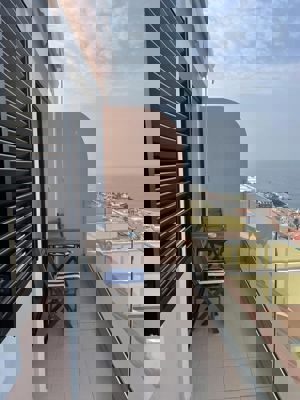 Spacious terrace with views at Buenavista The Blue Oyster, Los Gigantes.