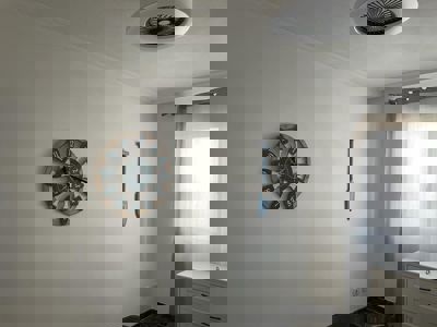 Cozy quiet room in Los Gigantes with soothing decor.