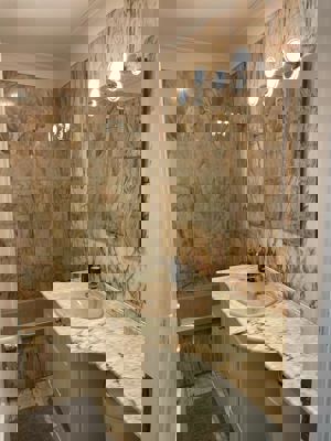 Bathroom with complete service at Buenavista The Blue Oyster, Los Gigantes.