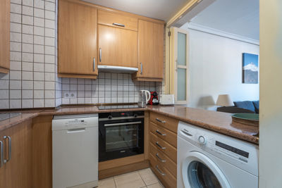 Espresso machine in the kitchen of Teide View Balcones de Los Gigantes.