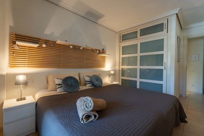 Large and inviting master bedroom at Teide View, Los Gigantes.