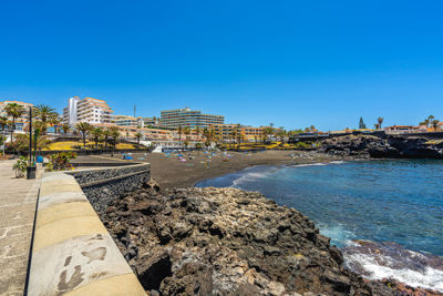Spacious outdoor area with natural views and comfort at Marea Tranquila apartment, Canary Islands