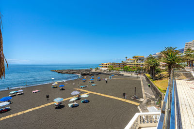 Beautiful vacation apartment with terrace and ocean views in Playa Seccionas, Canary Islands