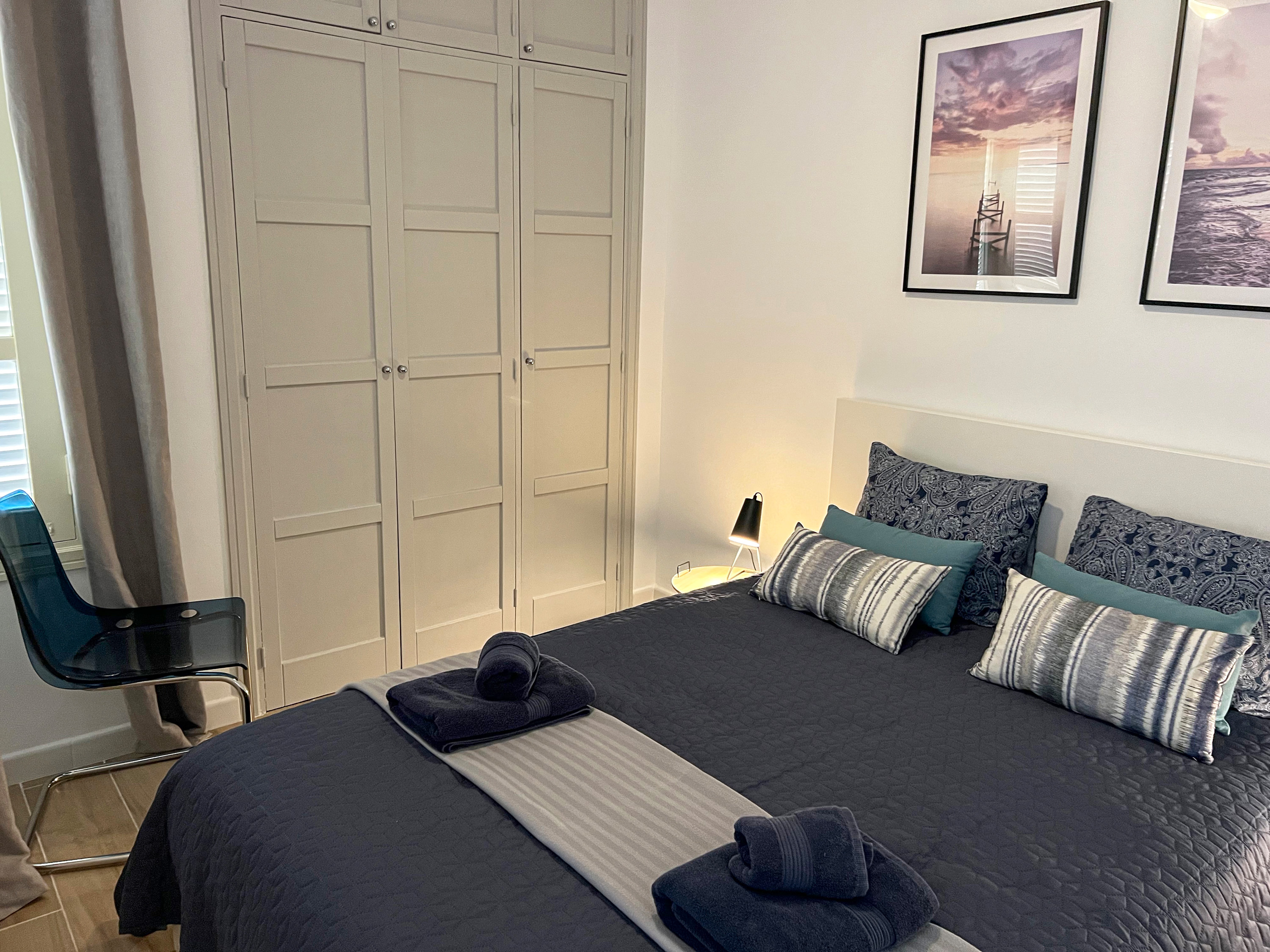 Fitted wardrobes in the bedroom of Orlando Sea View, Costa Adeje.